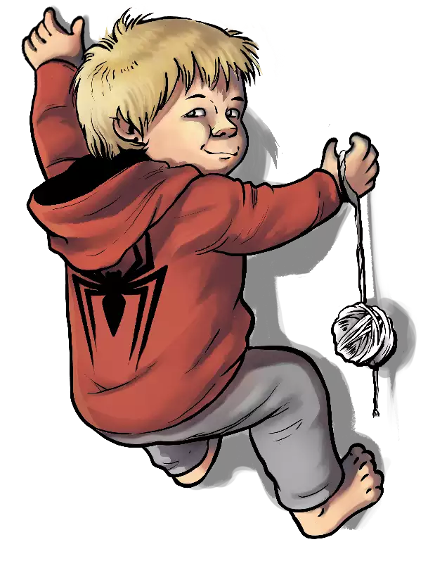 Forest badge illustration