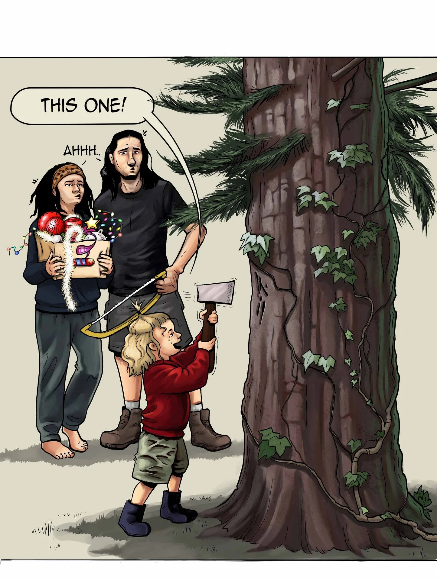 Christmas illustration